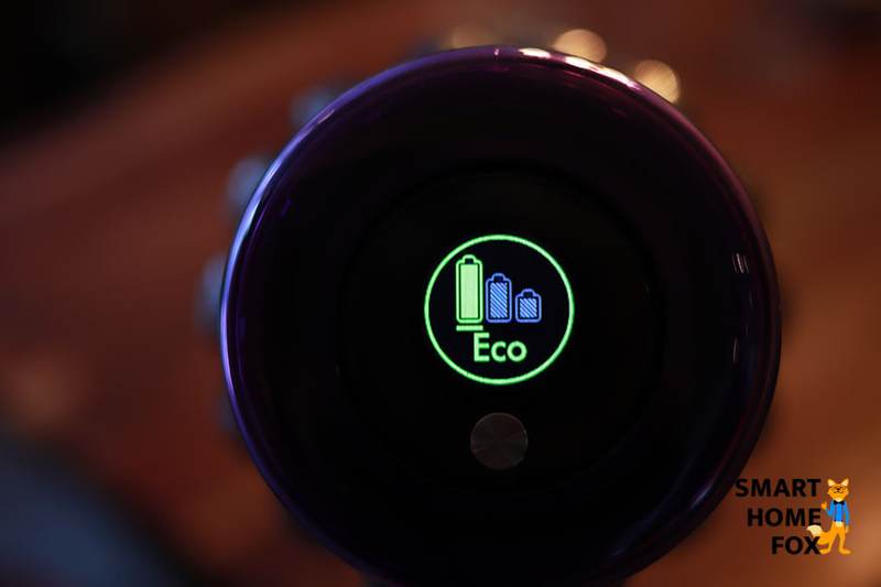 Écran LCD du Dyson V11